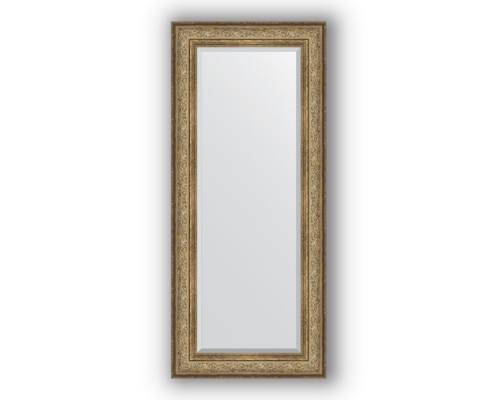 Зеркало в багетной раме Evoform Exclusive BY 3555 65 x 150 см, виньетка античная бронза
