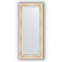 Зеркало в багетной раме Evoform Exclusive BY 3575 69 x 159 см, травленое серебро