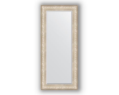 Зеркало в багетной раме Evoform Exclusive BY 3582 70 x 160 см, виньетка серебро