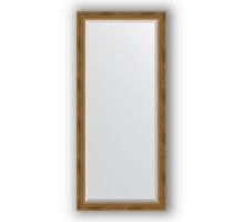 Зеркало в багетной раме Evoform Exclusive BY 3588 73 x 163 см, состаренная бронза с плетением