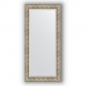 Зеркало в багетной раме Evoform Exclusive BY 3606 80 x 170 см, барокко серебро