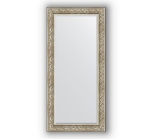 Зеркало в багетной раме Evoform Exclusive BY 3606 80 x 170 см, барокко серебро