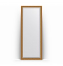 Зеркало в багетной раме Evoform Exclusive Floor BY 6101 78 x 198 см, состаренное золото с плетением