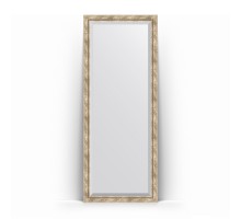 Зеркало в багетной раме Evoform Exclusive Floor BY 6104 78 x 198 см, прованс с плетением