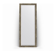 Зеркало в багетной раме Evoform Exclusive Floor BY 6105 78 x 198 см, старое дерево с плетением