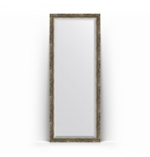 Зеркало в багетной раме Evoform Exclusive Floor BY 6105 78 x 198 см, старое дерево с плетением