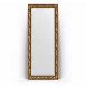 Зеркало в багетной раме Evoform Exclusive Floor BY 6124 84 x 203 см, византия золото