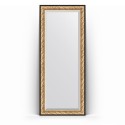 Зеркало в багетной раме Evoform Exclusive Floor BY 6133 85 x 205 см, барокко золото