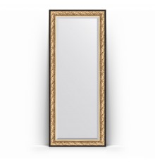 Зеркало в багетной раме Evoform Exclusive Floor BY 6133 85 x 205 см, барокко золото
