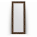 Зеркало в багетной раме Evoform Exclusive Floor BY 6140 87 x 207 см, состаренное дерево с орнаментом