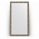 Зеркало в багетной раме Evoform Exclusive Floor BY 6147 108 x 198 см, серебряный бамбук