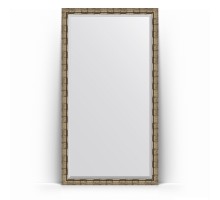 Зеркало в багетной раме Evoform Exclusive Floor BY 6147 108 x 198 см, серебряный бамбук