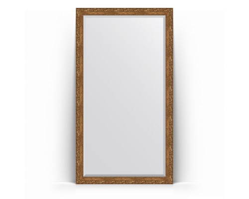 Зеркало в багетной раме Evoform Exclusive Floor BY 6152 110 x 200 см, виньетка бронзовая