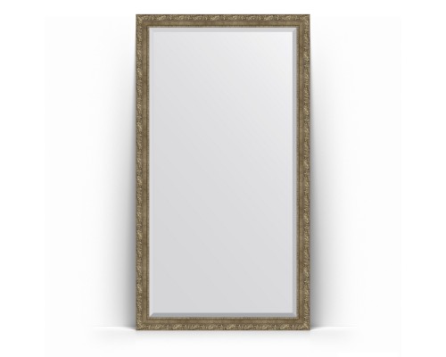 Зеркало в багетной раме Evoform Exclusive Floor BY 6155 110 x 200 см, виньетка античная латунь
