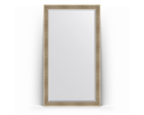 Зеркало в багетной раме Evoform Exclusive Floor BY 6161 112 x 202 см, серебряный акведук