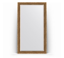 Зеркало в багетной раме Evoform Exclusive Floor BY 6171 114 x 204 см, вензель бронзовый