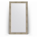 Зеркало в багетной раме Evoform Exclusive Floor BY 6174 115 x 205 см, барокко серебро