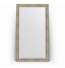 Зеркало в багетной раме Evoform Exclusive Floor BY 6174 115 x 205 см, барокко серебро