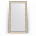 Зеркало в багетной раме Evoform Exclusive Floor BY 6176 115 x 205 см, виньетка серебро
