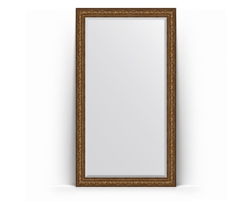 Зеркало в багетной раме Evoform Exclusive Floor BY 6177 115 x 205 см, виньетка состаренная бронза