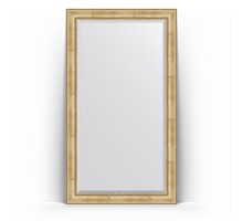 Зеркало в багетной раме Evoform Exclusive Floor BY 6178 117 x 207 см, состаренное серебро с орнаментом