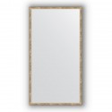Зеркало в багетной раме - серебро/бамбук Evoform DEFINITE, BY 0728, 57 x 107 см