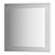Зеркало в багетной раме и LED-светильником Evoform Ledside BY 2211 90х90 см