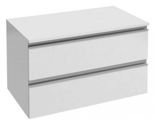 Шкаф подвесной Jacob Delafon Vox 80 см, EB2061-RA-G1C, цвет - белый блестящий лак