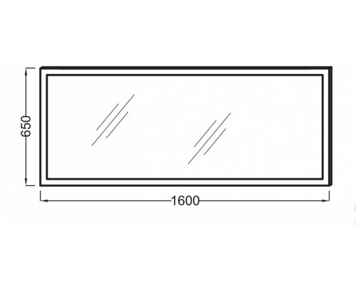 Зеркало Jacob Delafon 160 см, с подсветкой, бесконтактным выключателем и защитой от запотевания EB1447-NF