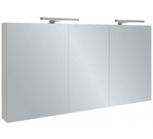 Шкаф зеркальный Jacob Delafon EB1367-G1C 110 см, со светодиодной подсветкой, цвет - белый блестящий лак