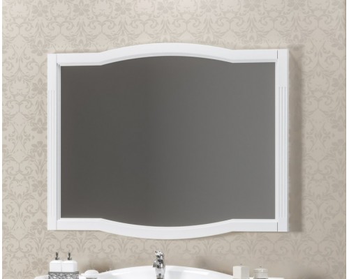 Зеркало Opadiris Лаура 120 цвет белый без патины (Z0000012471)