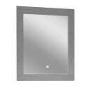 Зеркало Opadiris Smile Луиджи 100 см c подсветкой, серый матовый, 00-00004260