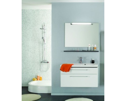 Комплект мебели Puris Cool Linе Cool line-90/керамика(722/161), 90 см, белый высокоглянцевый