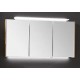Зеркальный шкаф Puris D.Light SET432D02(785/185), 120 см, дуб натуральный