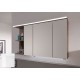 Зеркальный шкаф Puris Purefaction SET42121R/L(161), 120 см, белый высокоглянцевый, левый/правый