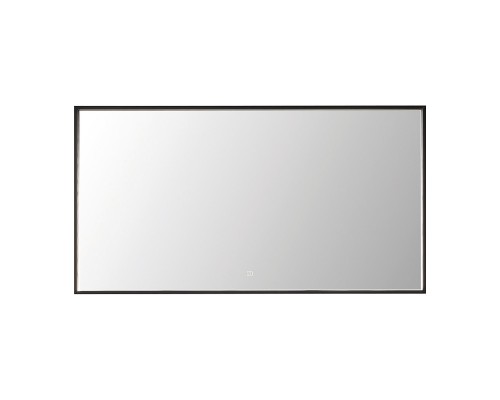 Зеркало с LED подсветкой Puris Aspekt FSB451204, 120 см, черный матовый