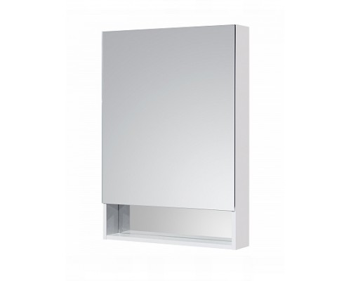 Зеркальный шкаф Roca The Gap Original 60 см, Z.RU93.0.288.5, c Led подсветкой и розеткой, белый глянцевый