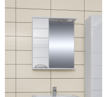 Зеркальный шкаф СаНта Родос 50 левый/правый, с подсветкой (106013/106014)