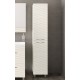 Шкаф-пенал Style Line Ассоль 36 ЛС-00000357 Люкс, 36 см, напольный, техно платина