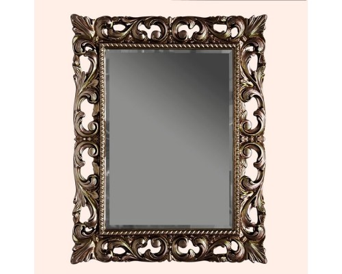 Зеркало Tiffany World TW03427arg.antico в раме 75*95 см, состаренное серебро