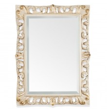 Зеркало Tiffany World TW03539avorio/oro в раме 87*116 см, слоновая кость/золото