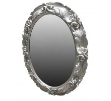 Зеркало Tiffany World TWSP030br в раме 70*90 см, серебро состаренное