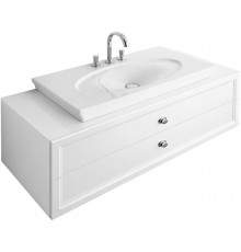 Тумба Villeroy & Boch La Belle под раковину A58310DJ 135 x 54 x 42 см, подвесная, белый глянцевый