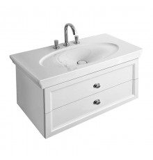 Тумба под раковину Villeroy & Boch La Belle 90 x 48 x 43.5 см, подвесная, белый глянцевый, A58400DJ