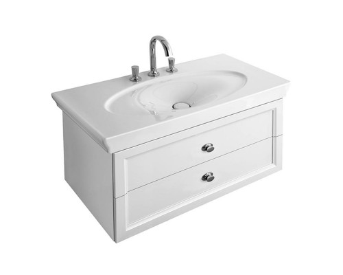 Тумба под раковину Villeroy & Boch La Belle 90 x 48 x 43.5 см, подвесная, белый глянцевый, A58400DJ