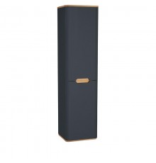 Пенал Vitra Sento 60856 40 см напольный, левосторонний, с корзиной для белья, цвет - матовый антрацит