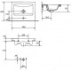Раковина Cersanit Como 50 x 40 см