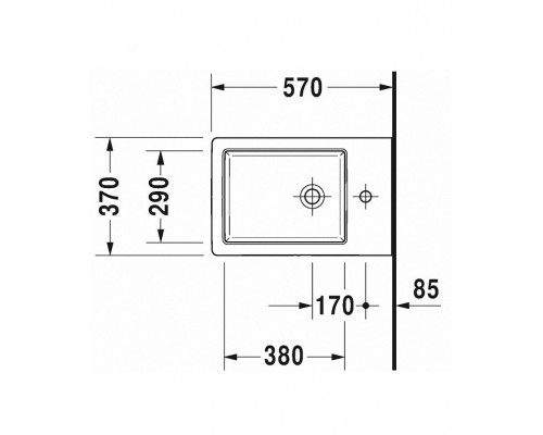 Биде Duravit Vero Air  2274150000, подвесное