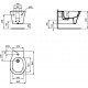 Инсталляция Ideal Standard Prosys с биде Connect Air, D212101, комплект