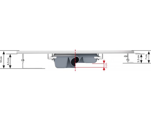 Душевой лоток AlcaPlast APZ1S-850